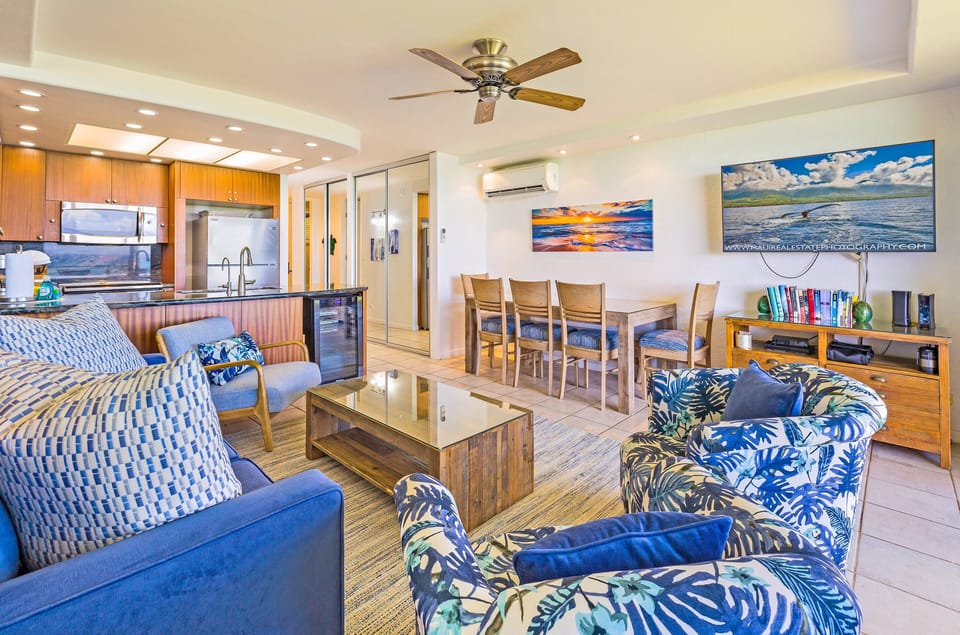 Seamless island living with a modern chef's kitchen and ample space to gather.