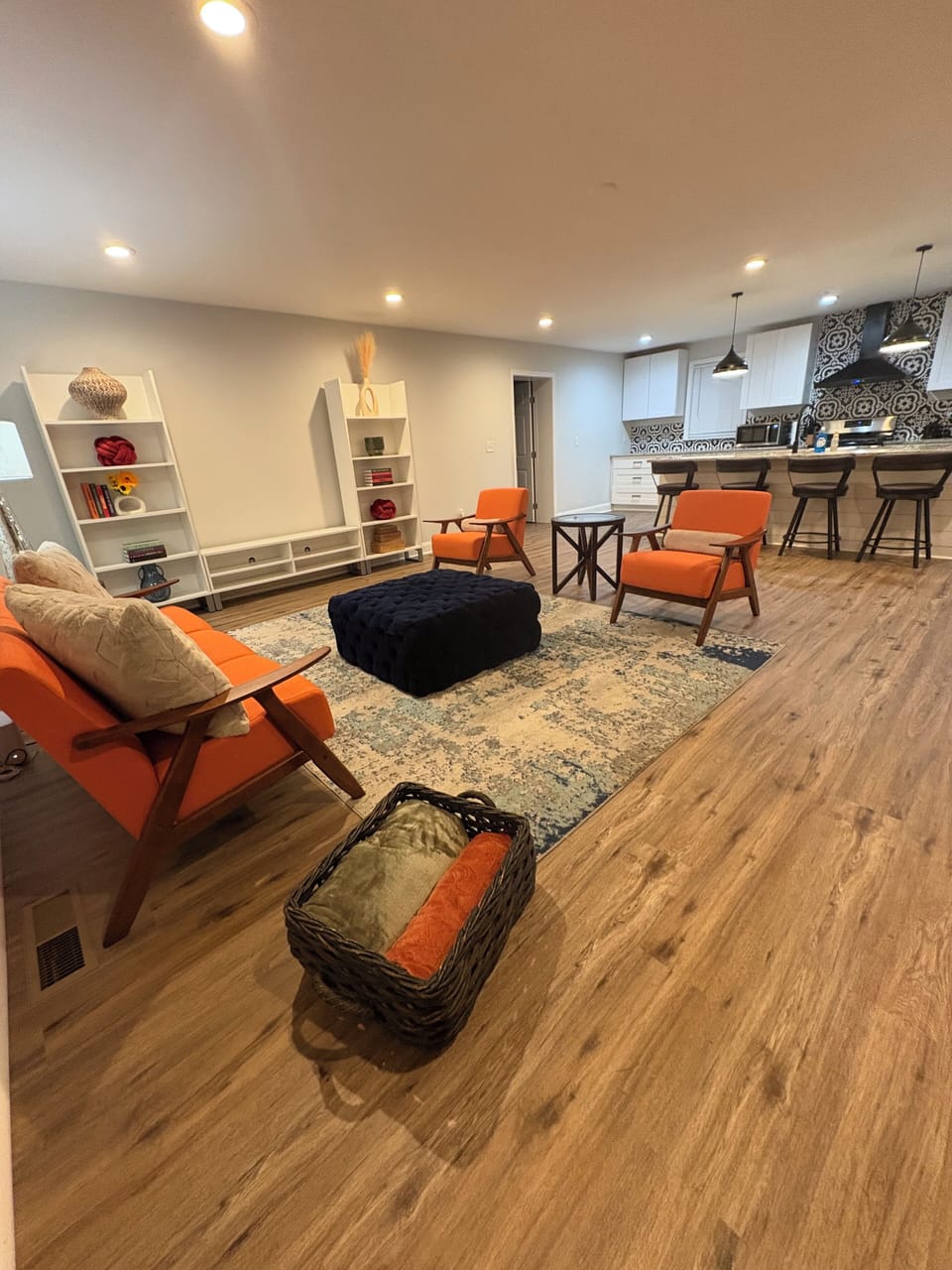 The view of Southern Comfort when you walk through the door.