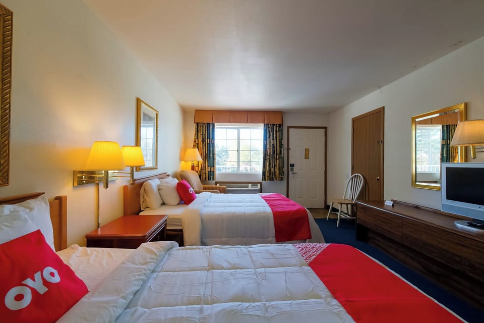 Bedroom. Interior and views may vary based on location and availability