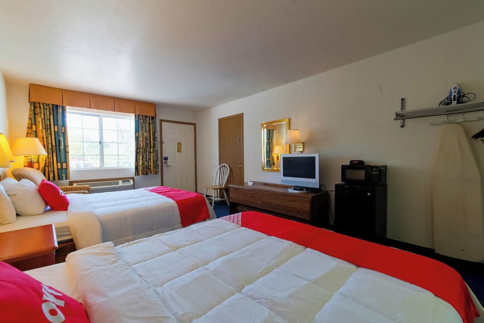 Bedroom. Interior and views may vary based on location and availability