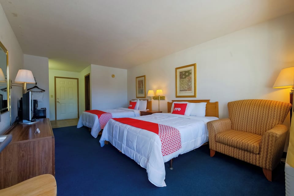 Bedroom. Interior and views may vary based on location and availability