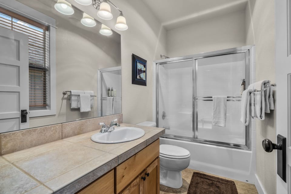 Hikes, Bikes, Skis, and Tees- Primary Ensuite