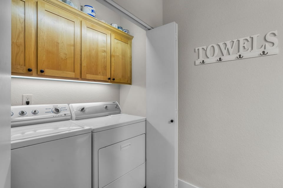 Hikes, Bikes, Skis, and Tees- Laundry 1/2 Bath