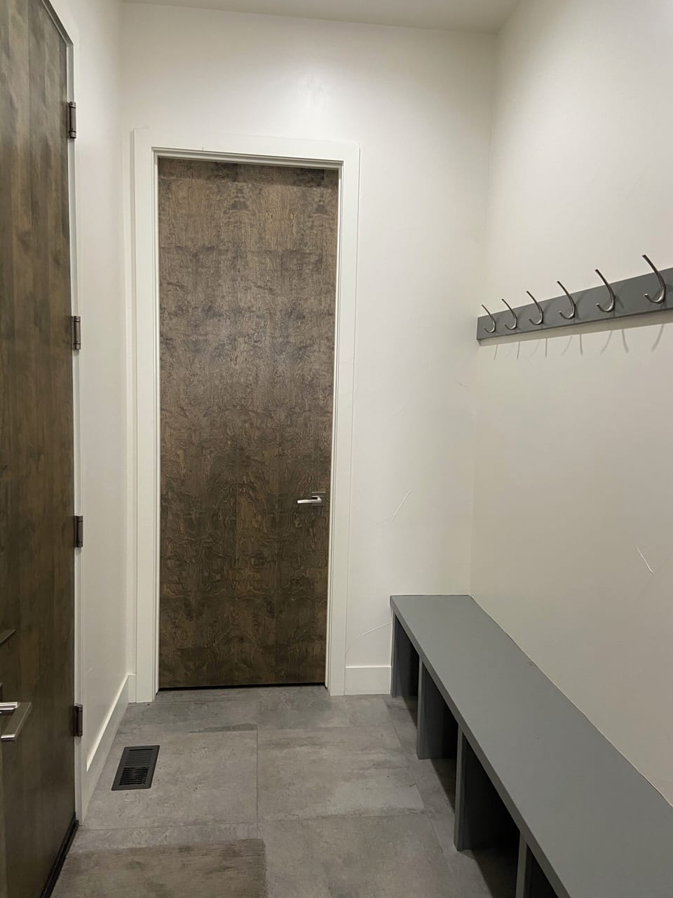 Mud room, coat closet