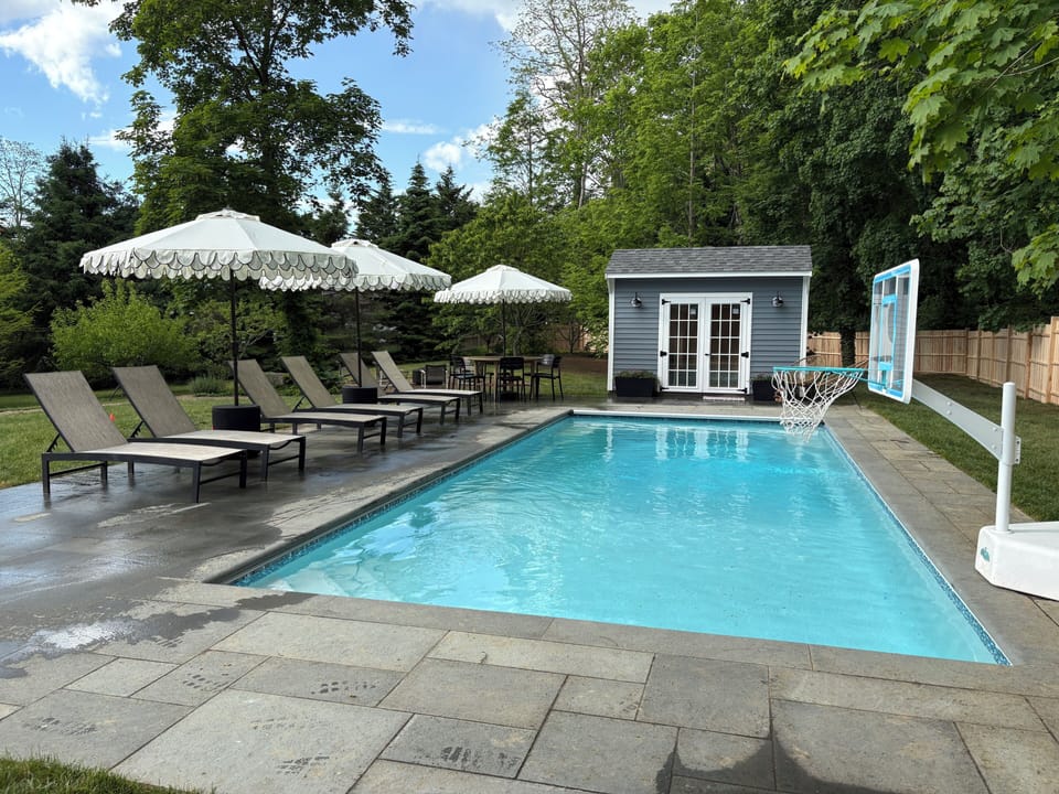 Heated pool