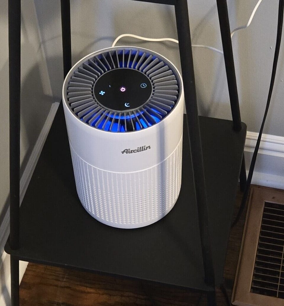 Air purifier for your health and safety.