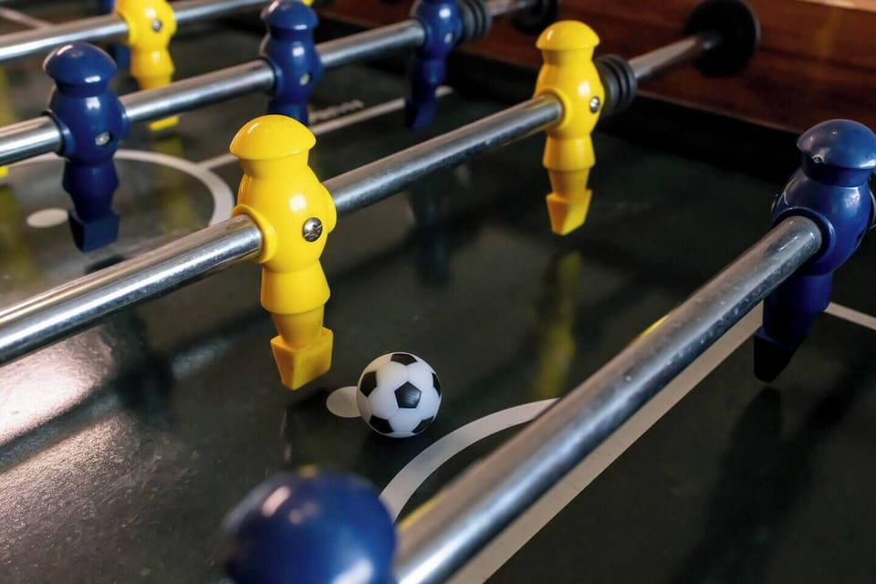 Play a game of Foosball!