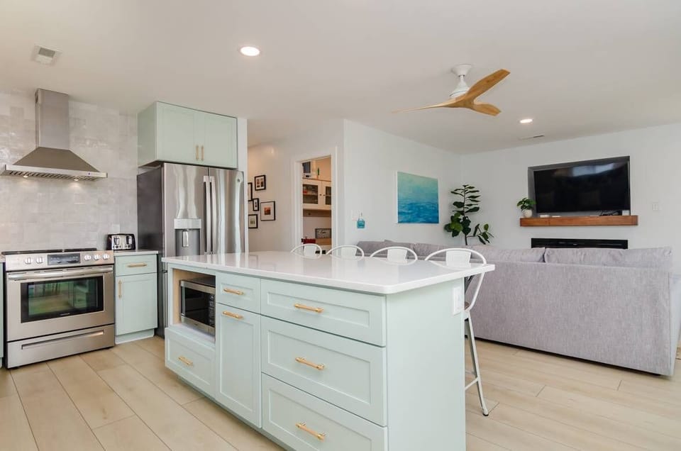 Newly updated with stainless appliances