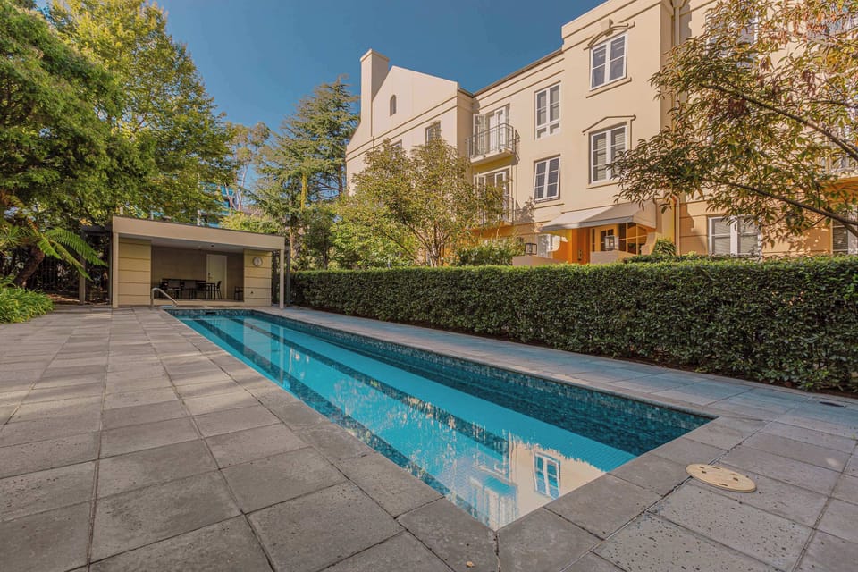 One of the 2 communal pools that you'll be able to enjoy during your stay.