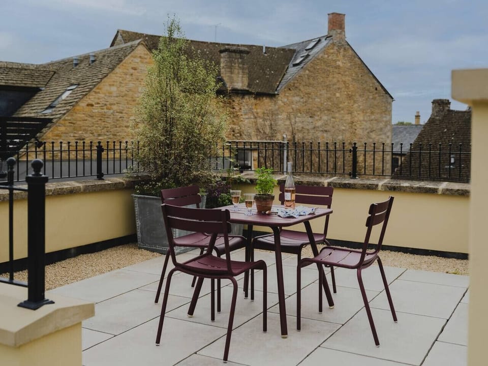 A private terrace for slow mornings and relaxed evenings
