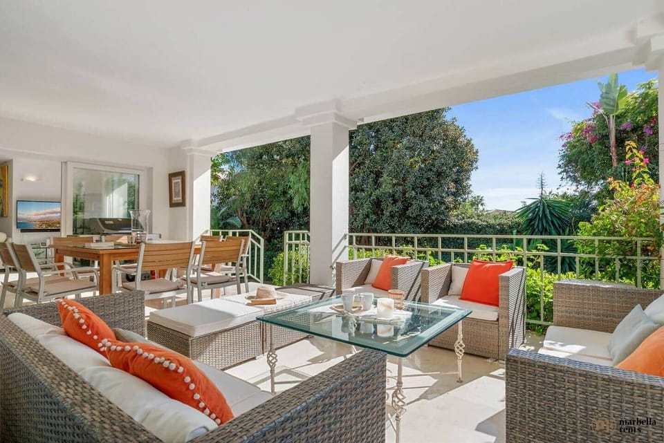Private terrace.