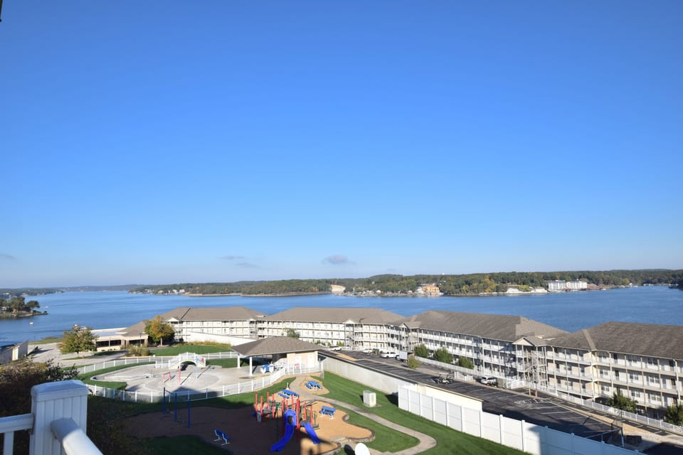 The WOW view from the patio of the condo!  