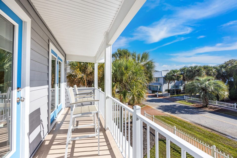 Gulfside Getaway Balcony