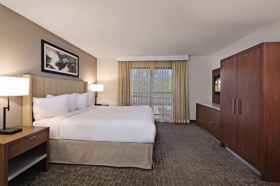 Bedroom. Interior and views may vary based on location and availability