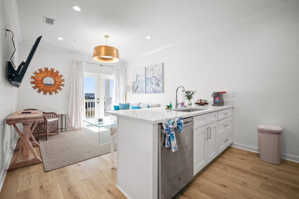 Bright, clean kitchen — Designed for everyday convenience