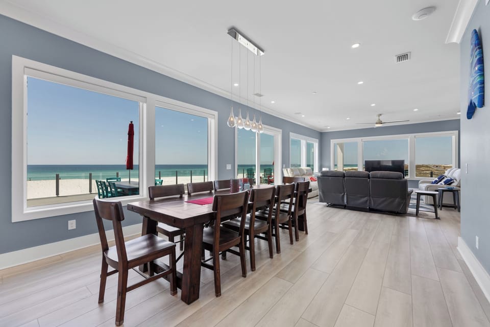 Inside Dining Table for 10