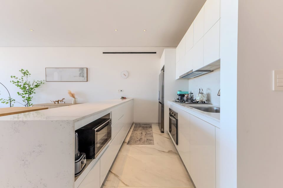 Full kitchen with Nespresso 