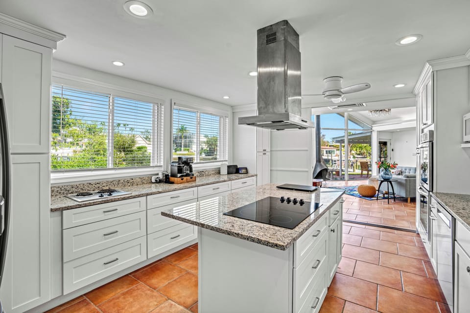 From the kitchen, enjoy a seamless connection to the living area, perfect for cooking while staying part of the conversation.
