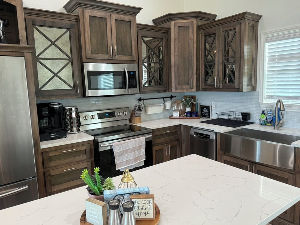 upstairs kitchen