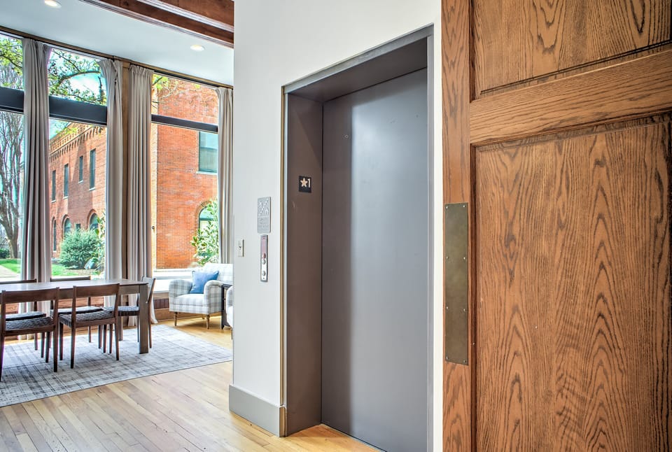 Elevator | Goes to Lower Level | The Vanderbilt