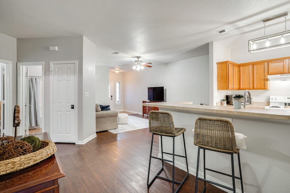 Bar-Top Dining Area