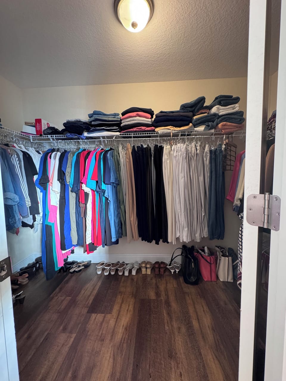 Large Master Walk-in Closet