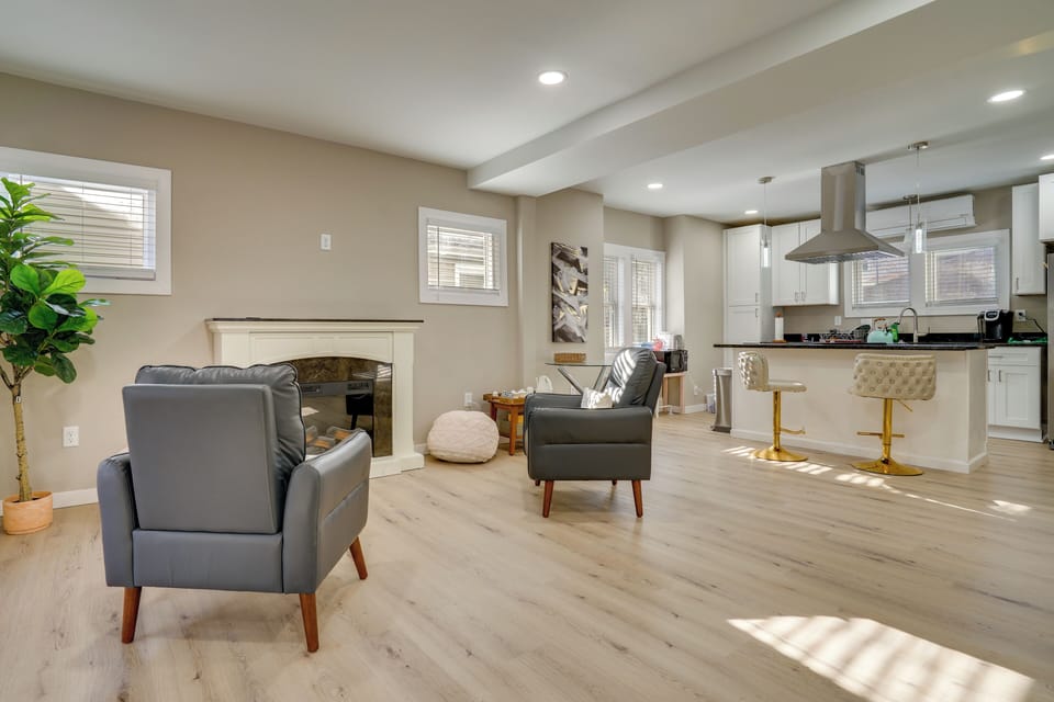 Seating Area | 1st Floor | Fireplace