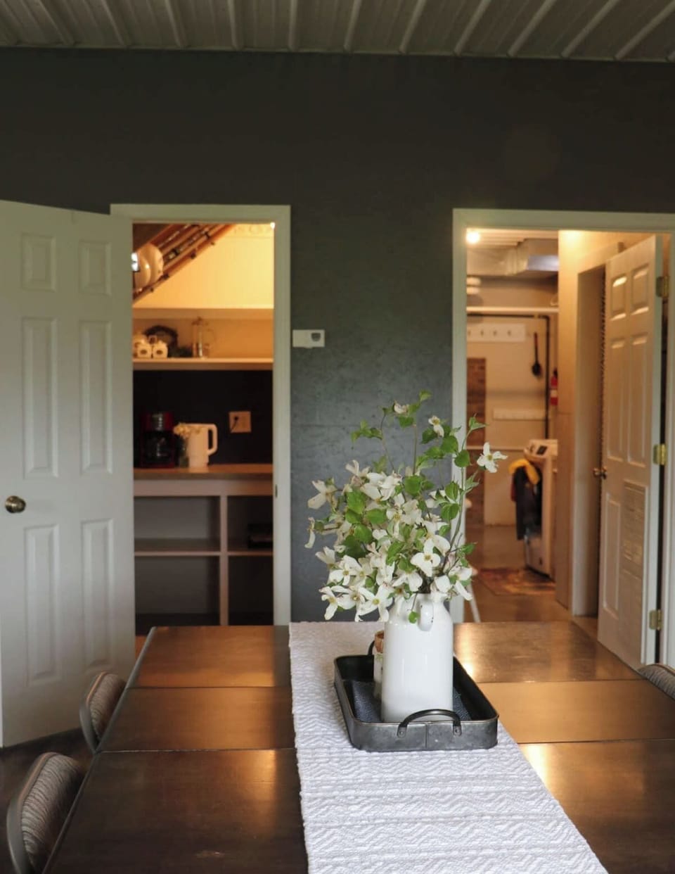Pantry and laundry access