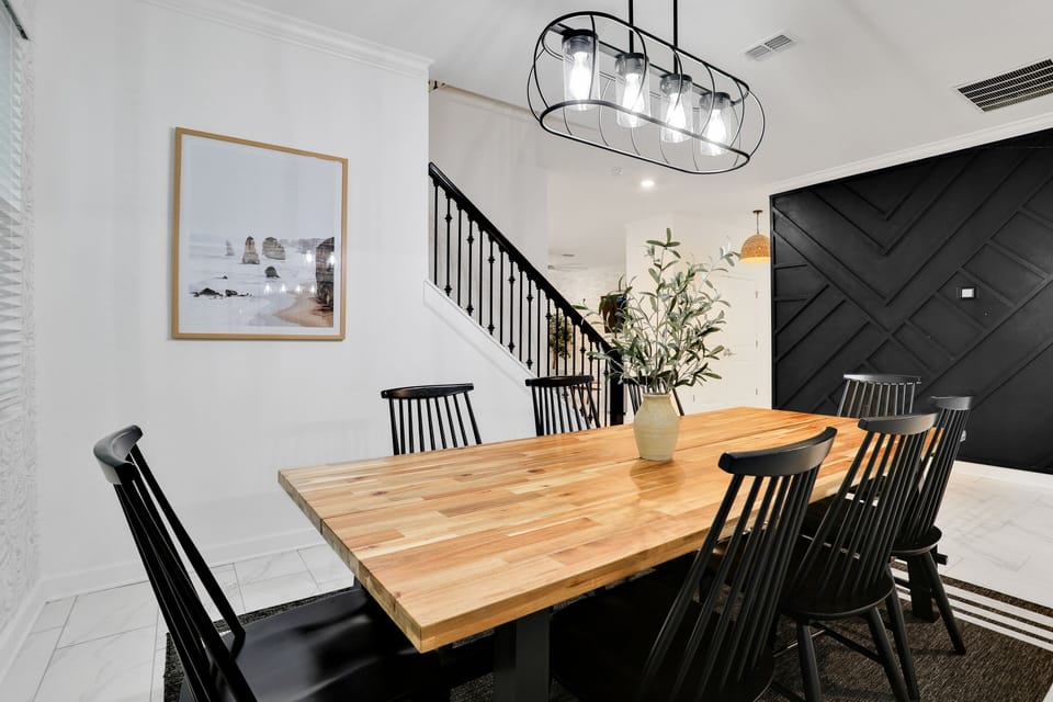 Gather around the dining table for your favorite meals with friends & family