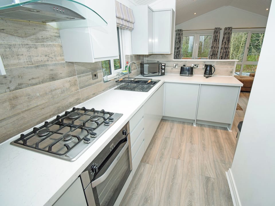 Kitchen area | Bluebird Lodge 2, Water Yeat, Cumbria