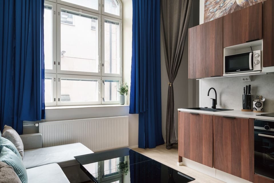 Prepare snacks or full meals — the kitchen includes modern appliances and plenty of space.