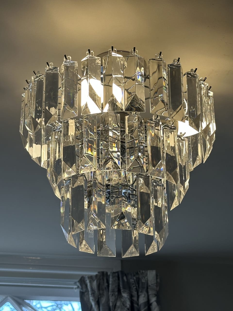 Diamonds Chandeliers for the high ceillings