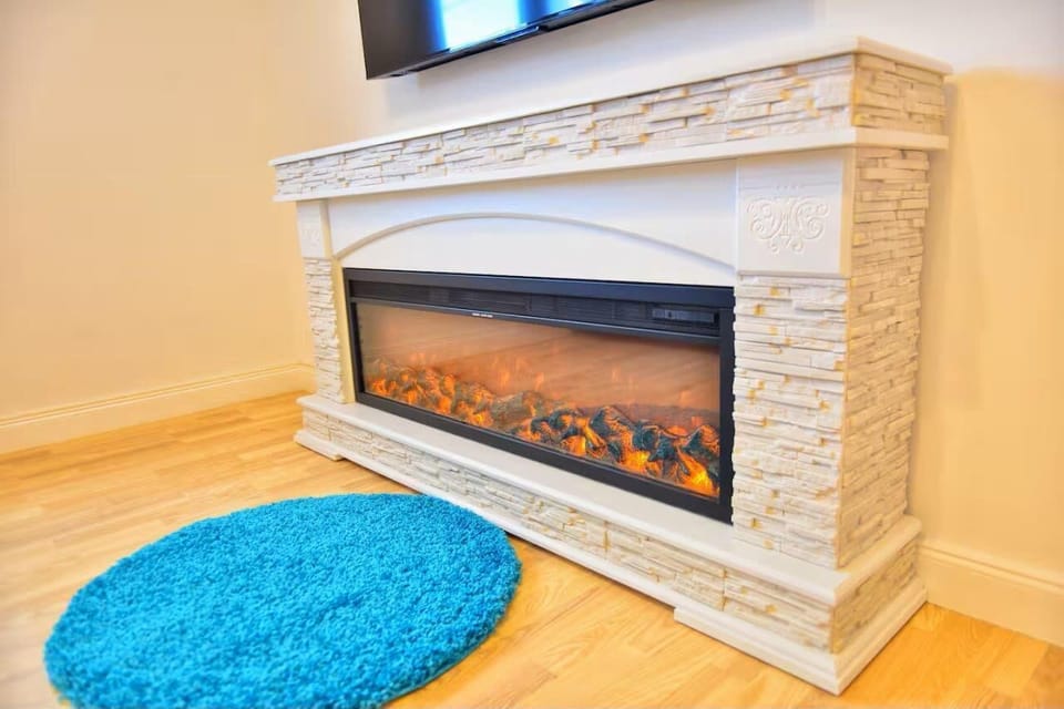 Living Room Indoor Fireplace