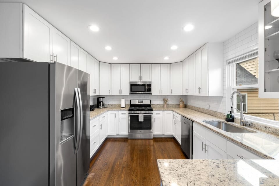 Thoughtfully designed kitchen for easy meal preparation