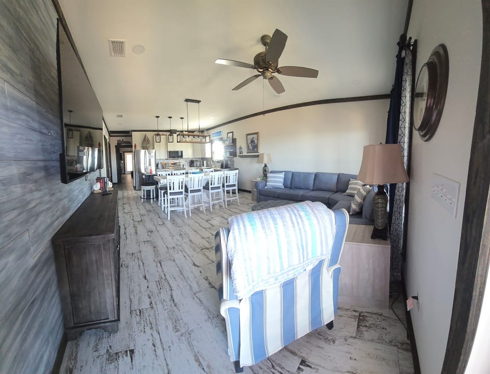 Living room from entry