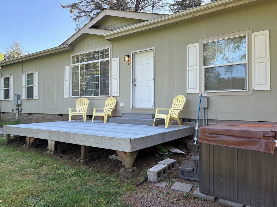 Small house deck
