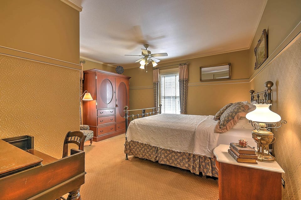 The Russell Room with luxury king sized bed and armoire
