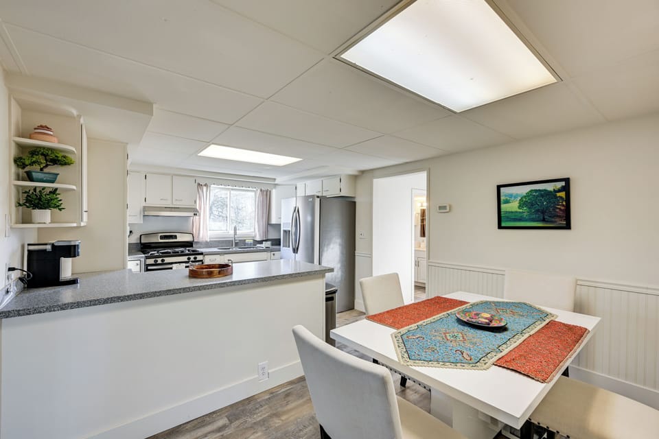 Kitchen & Dining Area | 1st Floor | Keurig Coffee Maker