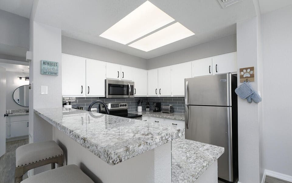Kitchen space. 