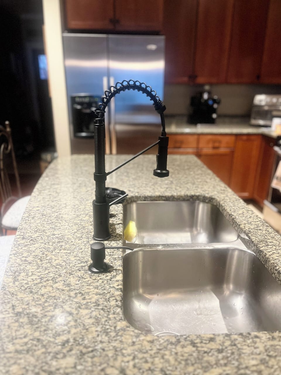 Handfree Faucet. Wave your hand to turn the water on and off

