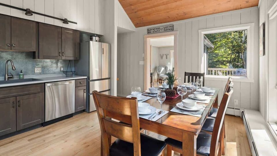 Spacious dining