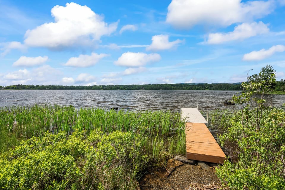 Private Dock on Haley Pond