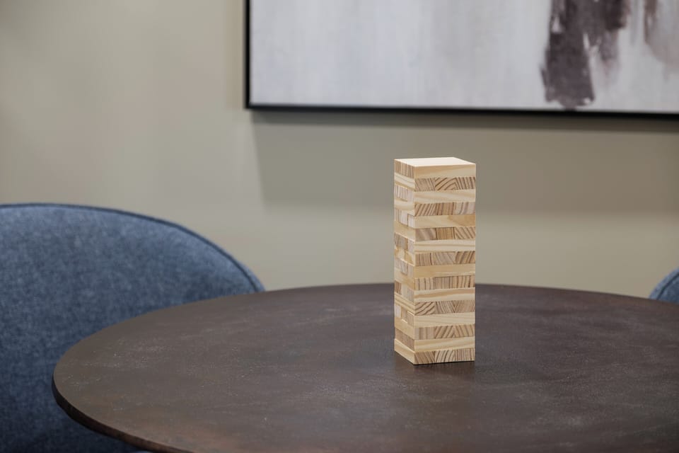 A cozy seating area for games, snacks, or hanging out. The perfect space for family gatherings or kids' downtime.