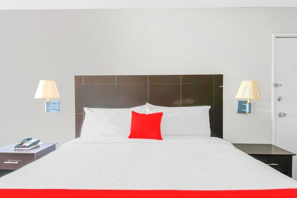 Bedroom. Interior and views may vary based on location and availability