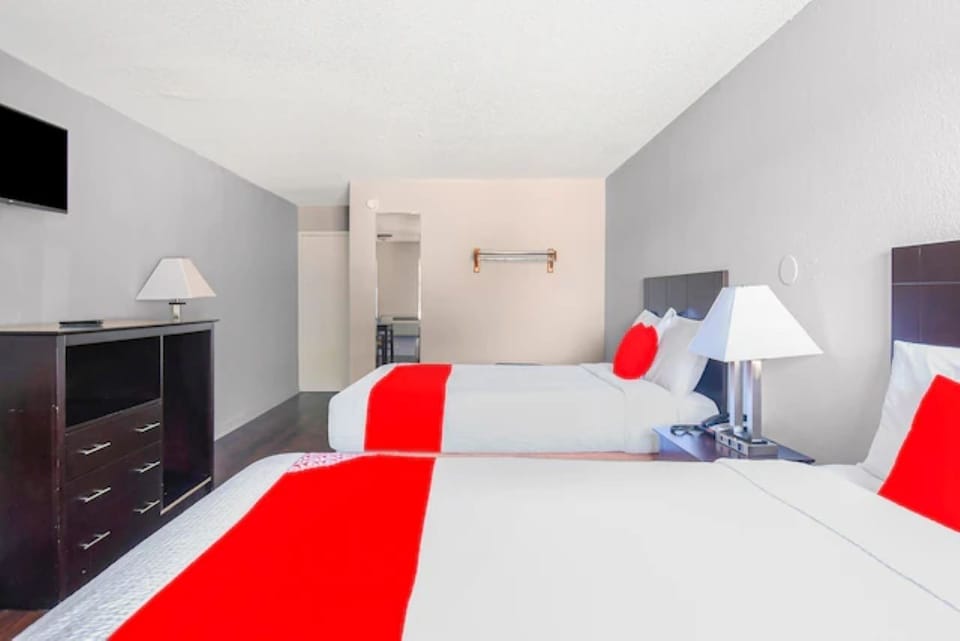 Bedroom. Interior and views may vary based on location and availability