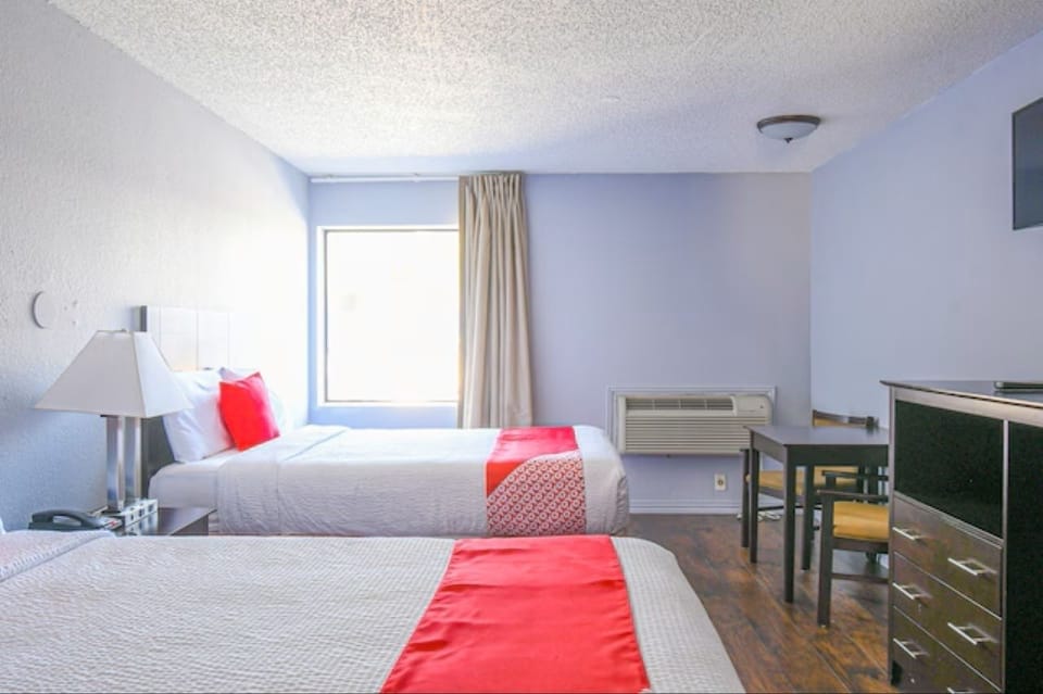 Bedroom. Interior and views may vary based on location and availability