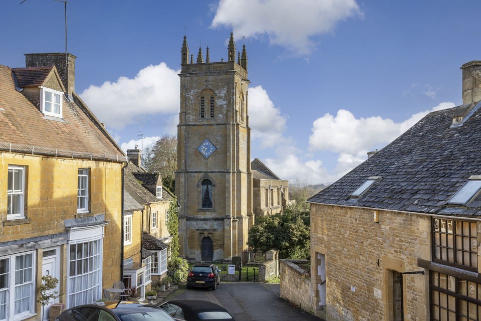 Blockley's beautiful church, as featured in Father Brown