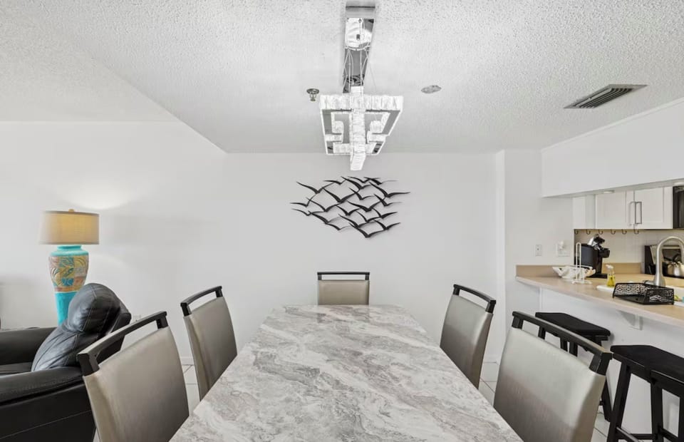 Plenty of room for family dinner or game night!