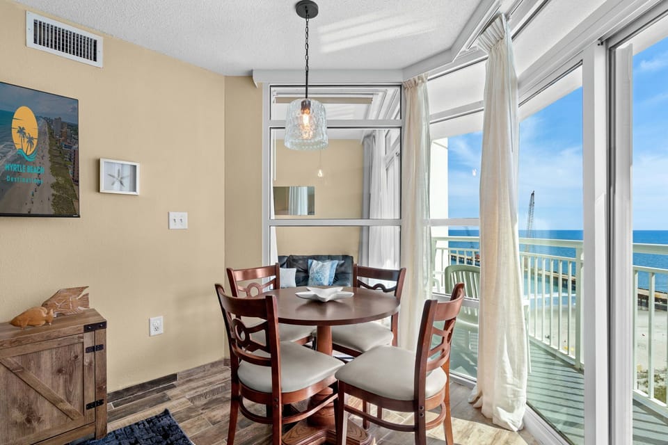 Eat, relax, enjoy the view.
