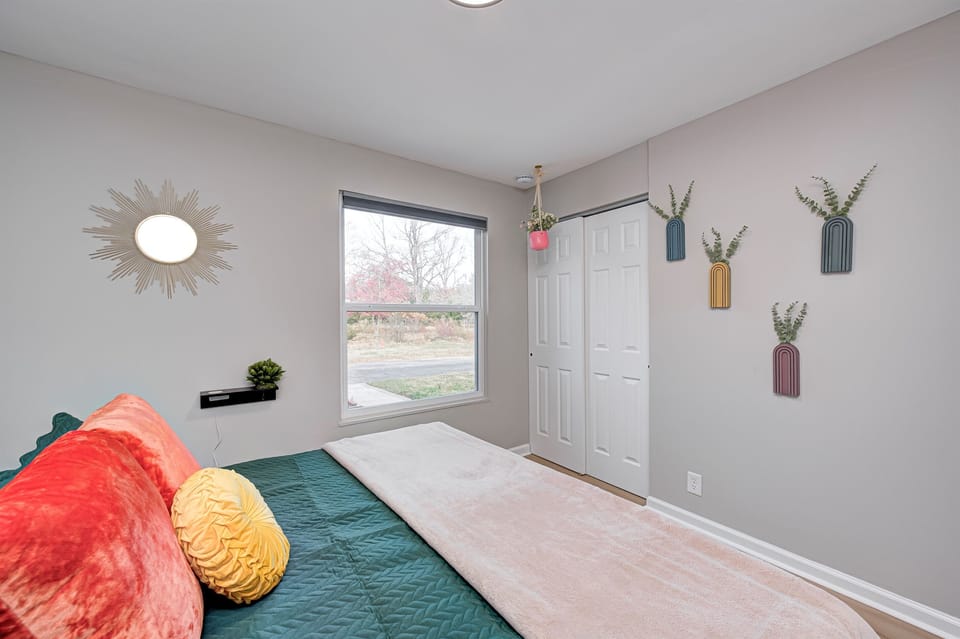 Plenty of natural light and relaxing décor for a comfortable night’s sleep.